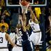 Michigan sophomore Jon Horford tries to block in the first half of the game against Penn State on Sunday, Feb. 17. Daniel Brenner I AnnArbor.com